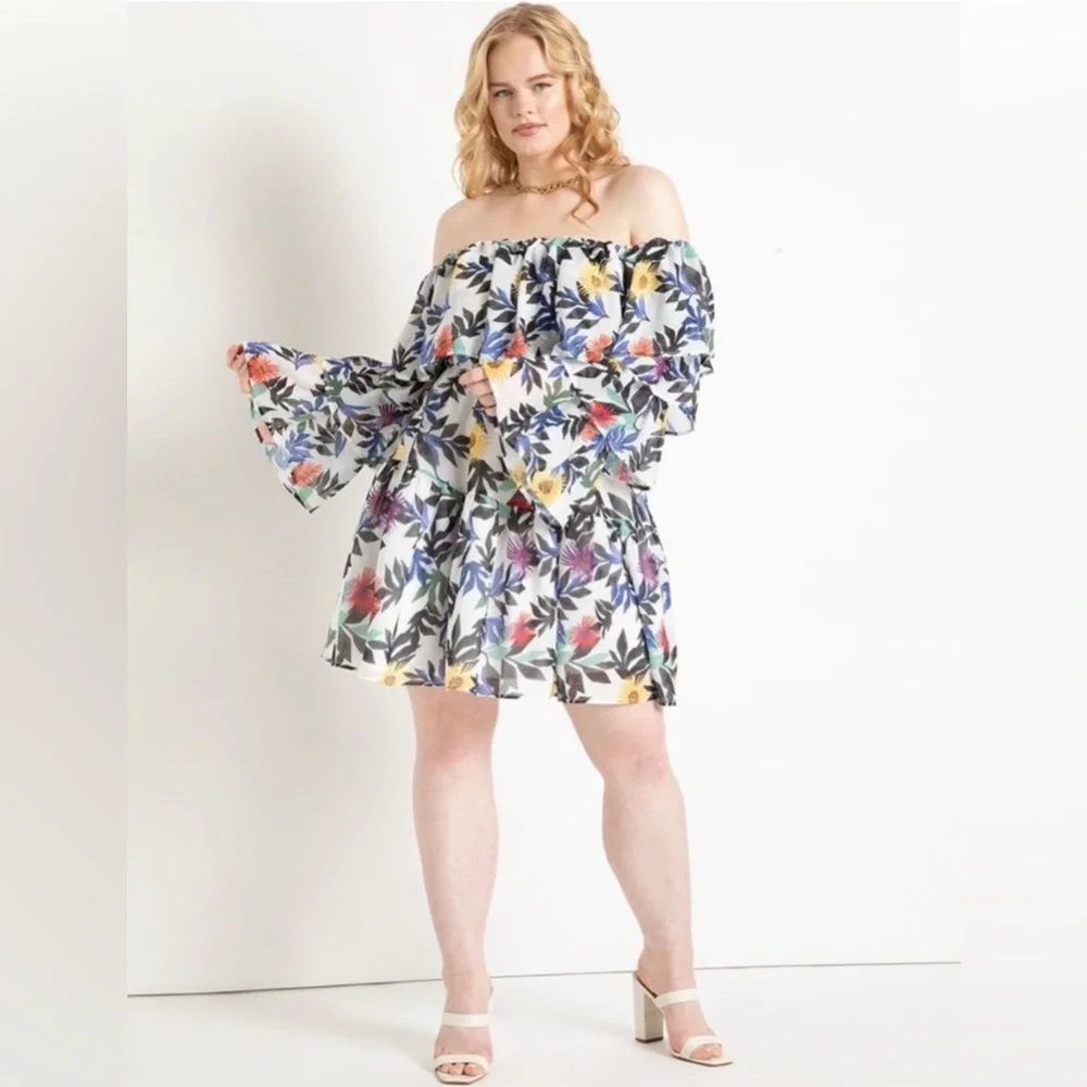 Plus Dress - Picture 1 of 5